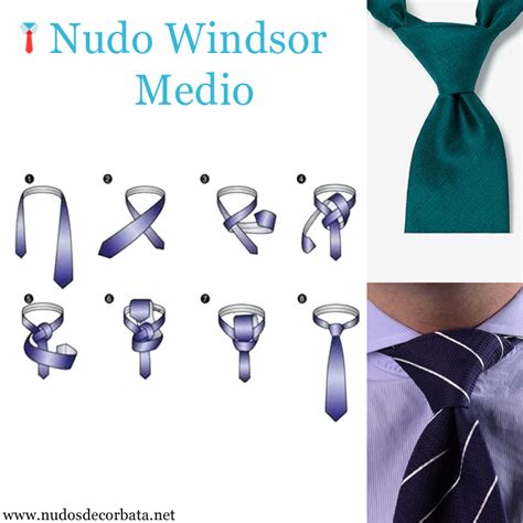 Como Hacer el Nudo de Corbata Medio Windsor Paso a Paso。